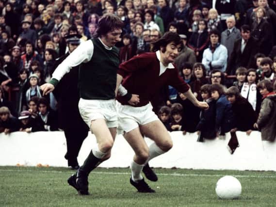 Bobby Prentice was well-known for his wing play at Hearts. Pic: SNS