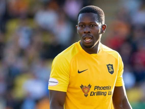 Former Hibs fans' favourite Marvin Bartley in action for Livingston