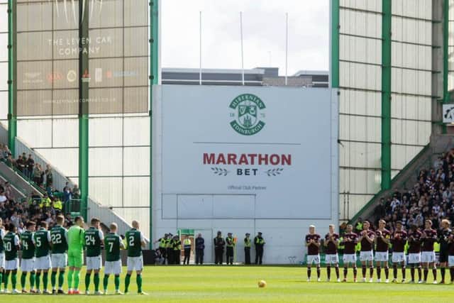 Hibs and Hearts face each other on Sunday at Easter Road. Picture: SNS