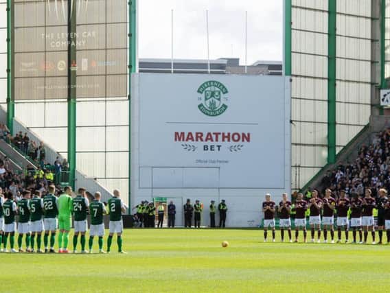 Hibs and Hearts face each other on Sunday at Easter Road. Picture: SNS