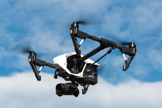 A drone. Picture: Powie.
