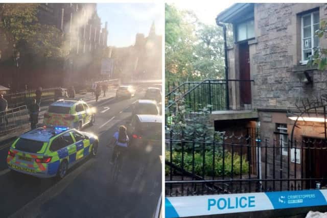 Police and paramedics were called to the public toilets in Princes Street this evening.