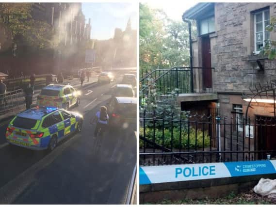 Police and paramedics were called to the public toilets in Princes Street this evening.