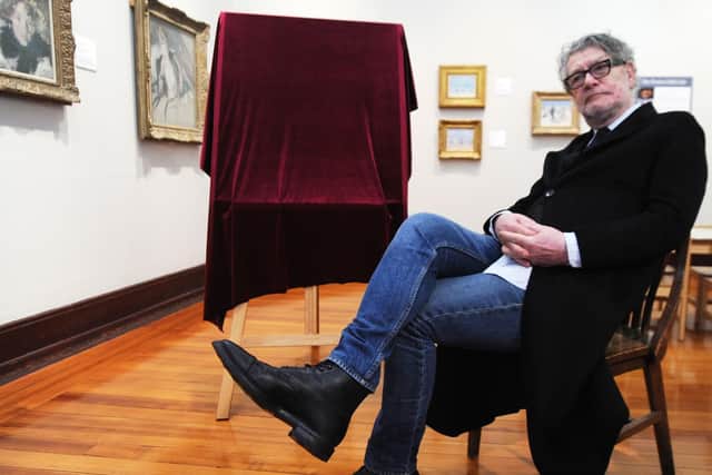 Jack Vettriano revealed his struggles during a visit to Kirkcaldy Galleries, which will host a celebration of his early years as an artist in 2020.