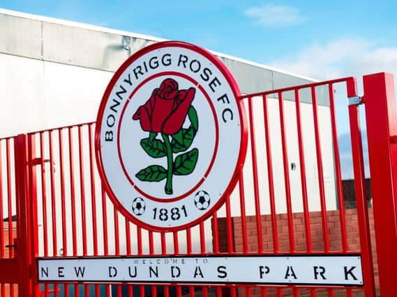 Bonnyrigg Rose's home tie with Buckie Thistle will be screened live on BBC TV