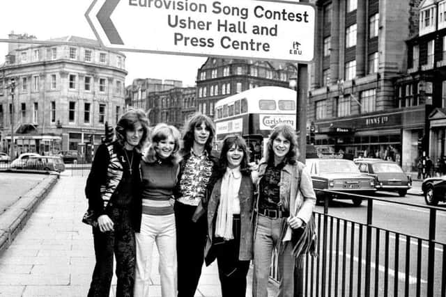 Eurovision was held in Edinburgh in the '70s.