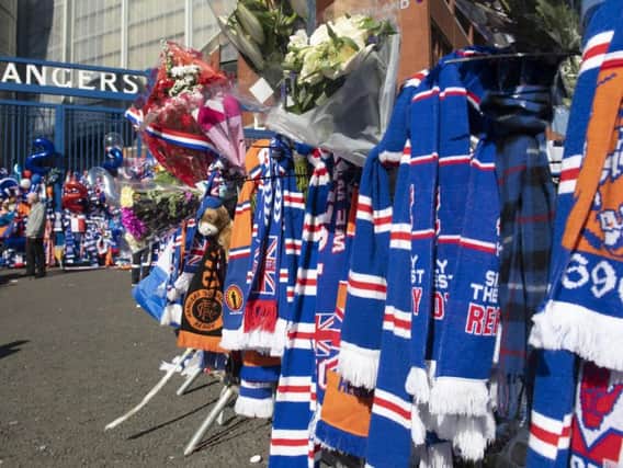 Thousands of Rangers supporters are expected to gather to pay their final respects to Fernando Ricksen. Picture: PA
