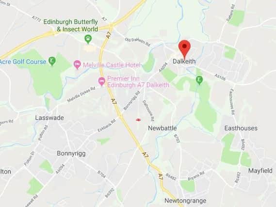 A power cut is currently affecting homes and businesses in Midlothian. PIC: Google