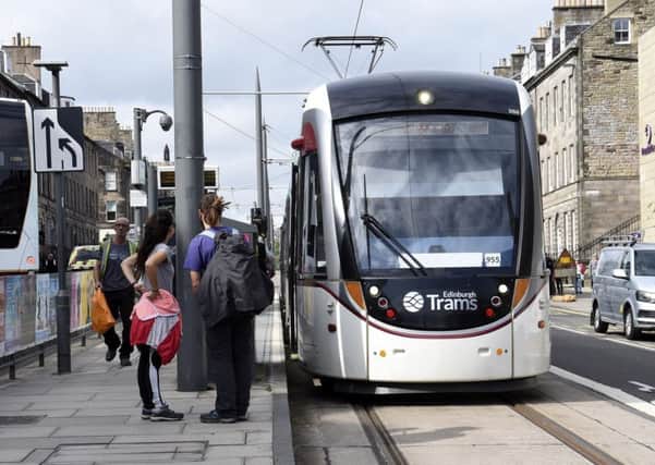 The tram extension to Leith remains on track - for now. Picture: Lisa Ferguson