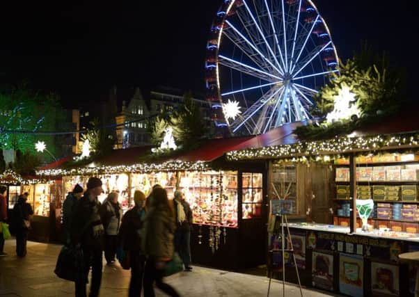 Edinburgh's winter festival attracts tourists from far and wide to the city centre (Picture: Phil Wilkinson)
