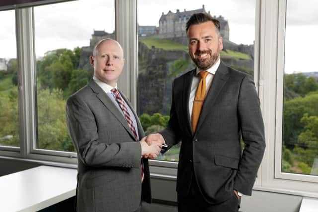 AM Bid's Andrew Morrison (left) and David Gray. Picture: Contributed