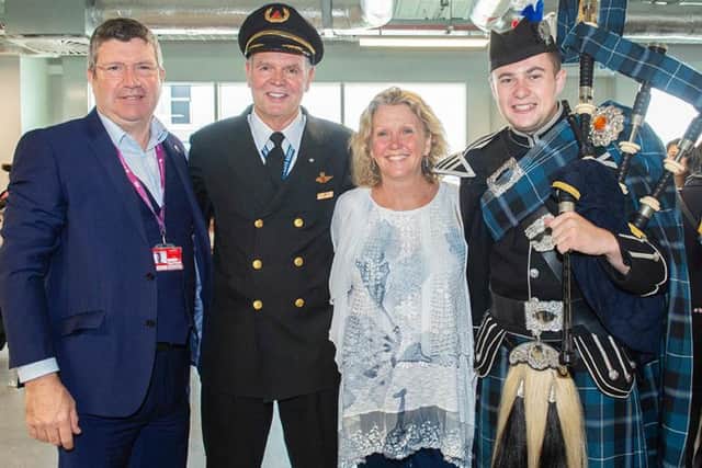 Pilot retiring after 35 years picks his 'favourite city in world' Edinburgh to fly from on final voyage to New York