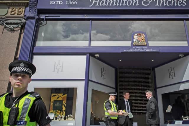 Scotland's most infamous thefts and robberies.
