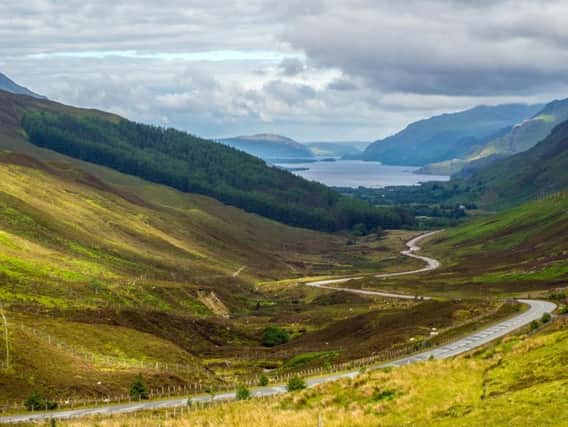 A view of Loch Maree from Glen Doherty - part of the North Coast 500 scenic route around the north coast of Scotland. Picture: Getty Images
