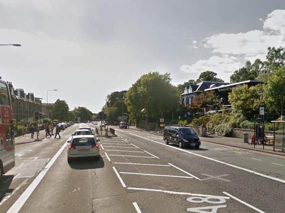 Firefighters were called to the incident in Corstorphine Road. Pic: Google Maps