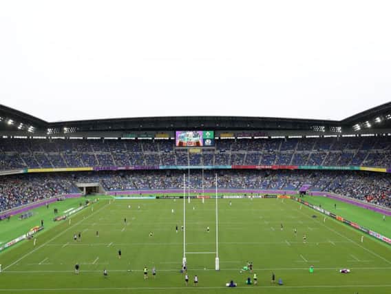 Yokohama International Stadium, which is due to host the final Pool A match between Japan on Scotland on Sunday. Picture: Getty Images