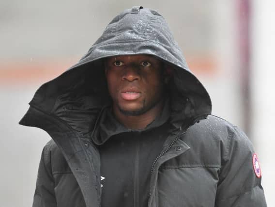 Hearts striker Uche Ikpeazu. Picture: SNS