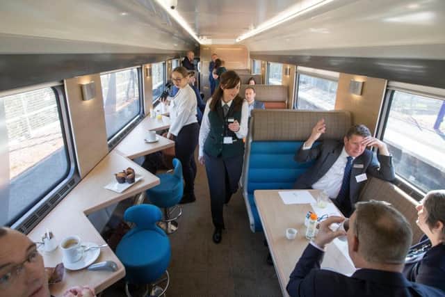 View of the new sleeper train. Picture: Jeff Holmes/Shutterstock