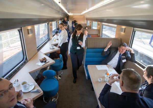View of the new sleeper train. Picture: Jeff Holmes/Shutterstock