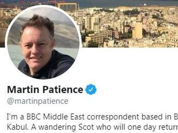 Martin Patience hit back on Twitter.
