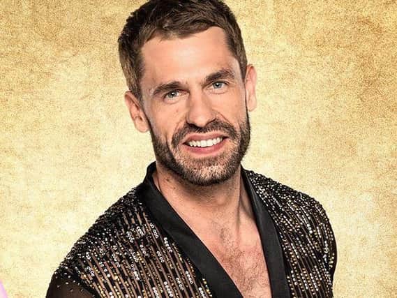 The soap star, 35, sent the temperature of head judge Shirley Ballas "through the roof" with his hip action during the rumba.