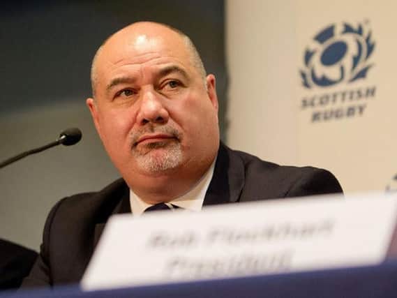 SRU chief Mark Dodson's comments ahead of the Japan v Scotland game have landed the union in trouble with the sport's world governing body. Picture: SRU/SNS