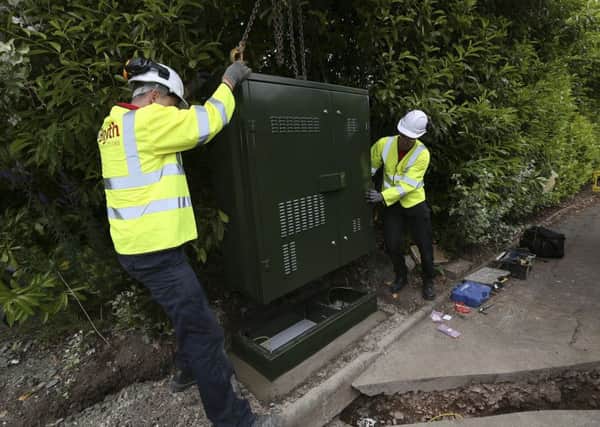 Work as part of Digital Scotland's Superfast Broadband (DSSB) rollout. Photo by Andy Forman.