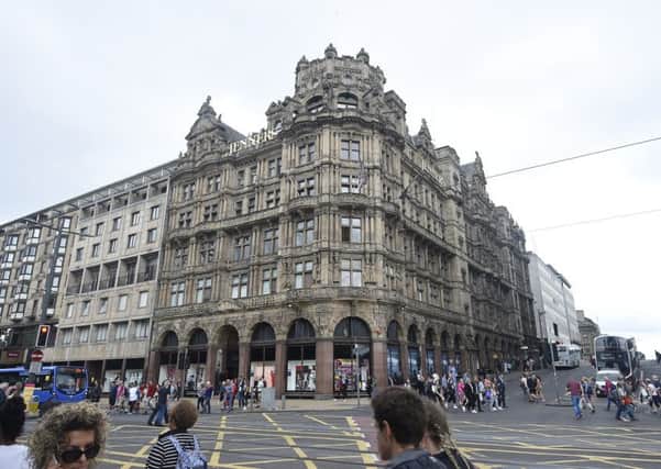 Jenners department store on Princes Street (Picture: Greg Macvean)