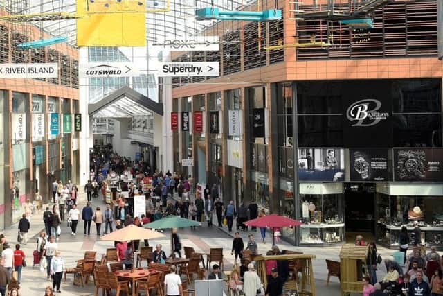 The Livingston mall is home to more than 160 retailers, including Primark, H&M and TK Maxx. Picture: Greg Macvean