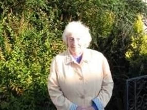 Annie Temple was found by officers in the village of Kinglassie, Fife, on October 25. Pic: Police Scotland
