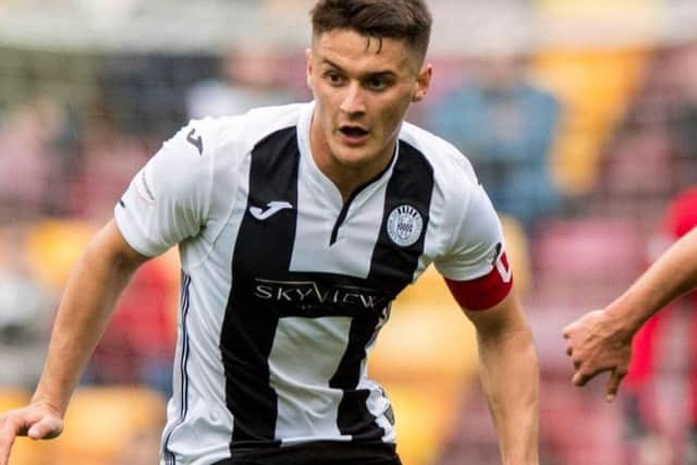 Jim Goodwin has issued a hands-off warning to Hibs over St Mirren starlet Kyle Magennis