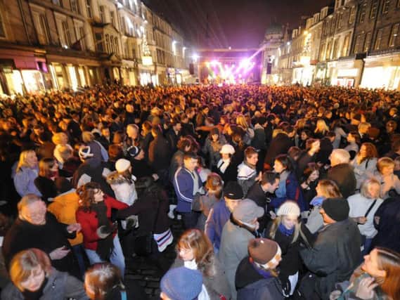 Festivals and events are regularly staged in public spaces in Edinburgh city centre. Picture: Marketing Edinburgh.