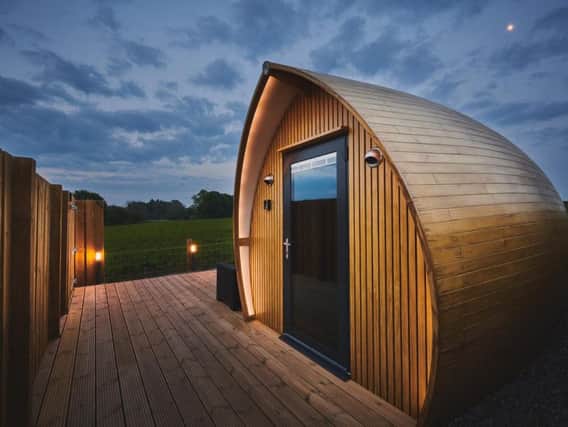 Armadilla pods are highly insulated and environmentally friendly. Picture: Luxury Hideaways