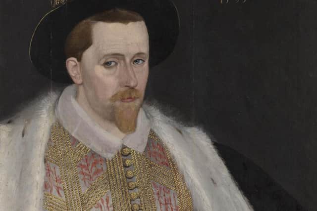 This painting of James VI, created by an unknown artist in 1602, will be shown as part of the 2020 exhibition.