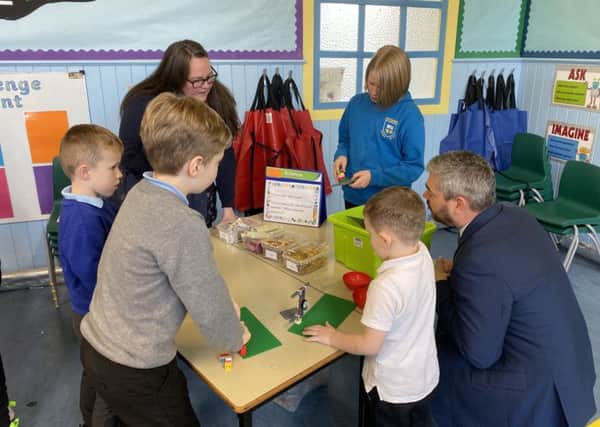 Newtongrange Primary School has officially launched its new Discovery Zone.