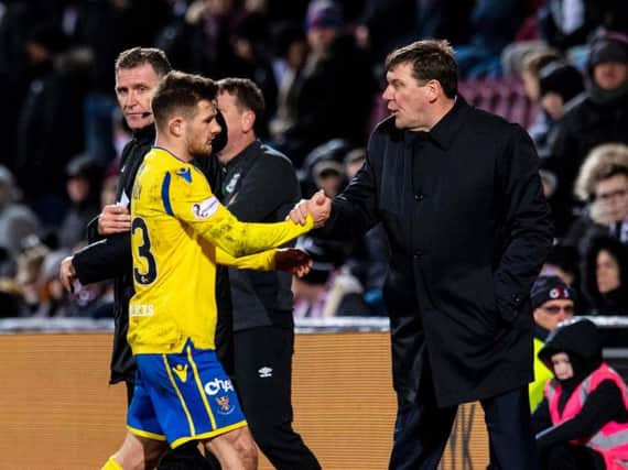 Tommy Wright has spoken on interest in Matty Kennedy. Picture: SNS