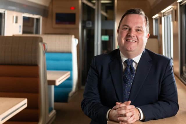 Ryan Flaherty, who has left his role as managing director of the Caledonian Sleeper (Photo: Serco)