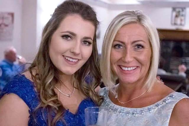 Katrina OHara, 44, (right) originally from Bathgate, was killed by Stuart Thomas at the hairdressing salon in Dorset where she worked  picture: PA