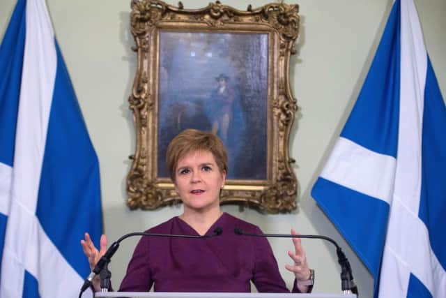 Nicola Sturgeon has quashed malicious gossip about her future (Picture: Neil Hanna/WPA Pool/Getty Images)