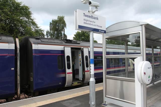 Tweedbank station is the last stop on the Borders Railway, which opened in 2015 (Photo: Shutterstock)