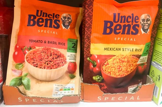 Uncle Ben’s rice is changing its name due to criticism regarding racial stereotyping. The image used on the packaging is also to be updated (Photo: Shutterstock)