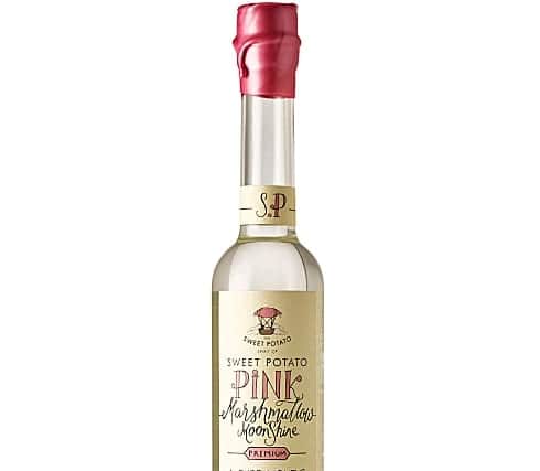 Alcohol gifts 2020:The Sweet Potato Spirit Company Pink Marshmallow Liqueur £18.70