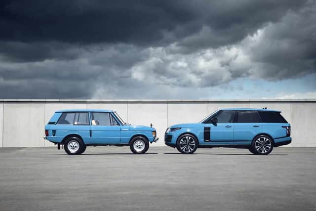 The current Range Rover dwarfs the original model (Photo: Land Rover)